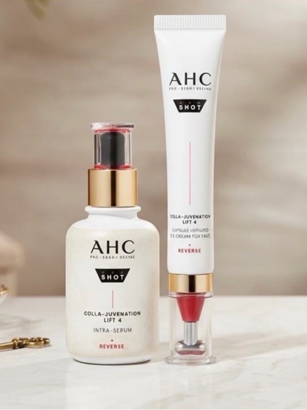 AHC Pro Shot Colla-Juvenation Loft 4 Serum + Eye Cream Set | New | Anti-Age - Picture 2 of 5